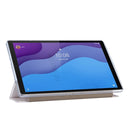 For Lenovo Tab M10 HD Gen 2 (TB-X306F) Coloured Drawing Pattern Horizontal Flip Leather Case with Three-folding Holder(Pearl Flower)