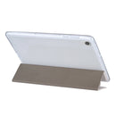 For Lenovo Tab M10 HD Gen 2 (TB-X306F) Coloured Drawing Pattern Horizontal Flip Leather Case with Three-folding Holder(Pearl Flower)