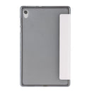 For Lenovo Tab M10 HD Gen 2 (TB-X306F) Coloured Drawing Pattern Horizontal Flip Leather Case with Three-folding Holder(Purple Flower)