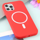 Nano Silicone Full Coverage Shockproof Magsafe Case For iPhone 11(Red)