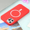 Nano Silicone Full Coverage Shockproof Magsafe Case For iPhone 11(Red)