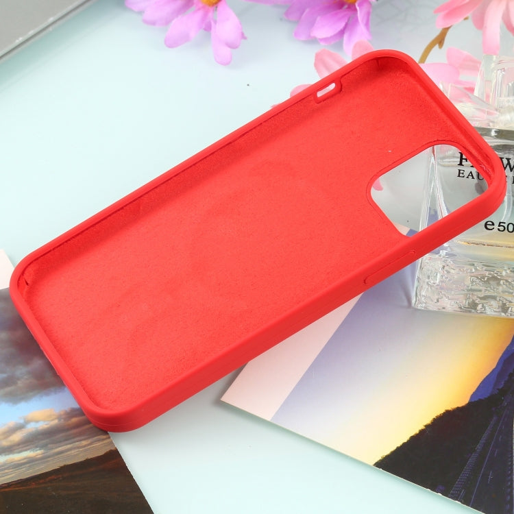 Nano Silicone Full Coverage Shockproof Magsafe Case For iPhone 11(Red)
