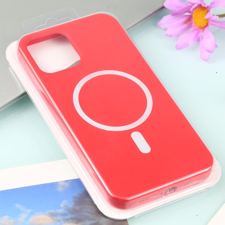 Nano Silicone Full Coverage Shockproof Magsafe Case For iPhone 11(Red)