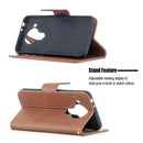 For Nokia 5.4 Retro Lambskin Texture Pure Color Horizontal Flip PU Leather Case with Holder & Card Slots & Wallet & Lanyard(Brown)