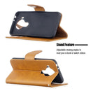 For Nokia 5.4 Retro Lambskin Texture Pure Color Horizontal Flip PU Leather Case with Holder & Card Slots & Wallet & Lanyard(Yellow)