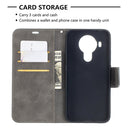 For Nokia 5.4 Retro Lambskin Texture Pure Color Horizontal Flip PU Leather Case with Holder & Card Slots & Wallet & Lanyard(Grey)