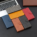For Nokia 5.4 Retro Lambskin Texture Pure Color Horizontal Flip PU Leather Case with Holder & Card Slots & Wallet & Lanyard(Red)