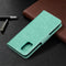 For Samsung Galaxy A02s (EU Version) Embossing Two Butterflies Pattern Horizontal Flip PU Leather Case with Holder & Card Slot & Wallet & Lanyard(Green)