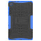 For Lenovo Tab M10 HD Gen 2 (TB-X306F) Tire Texture TPU+PC Shockproof Case with Holder(Blue)