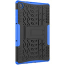 For Lenovo Tab M10 HD Gen 2 (TB-X306F) Tire Texture TPU+PC Shockproof Case with Holder(Blue)