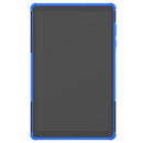 For Lenovo Tab M10 HD Gen 2 (TB-X306F) Tire Texture TPU+PC Shockproof Case with Holder(Blue)