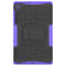 For Lenovo Tab M10 HD Gen 2 (TB-X306F) Tire Texture TPU+PC Shockproof Case with Holder(Purple)