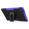 For Lenovo Tab M10 HD Gen 2 (TB-X306F) Tire Texture TPU+PC Shockproof Case with Holder(Purple)
