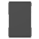For Lenovo Tab M10 HD Gen 2 (TB-X306F) Tire Texture TPU+PC Shockproof Case with Holder(Black)