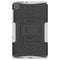 For Lenovo Tab M10 HD Gen 2 (TB-X306F) Tire Texture TPU+PC Shockproof Case with Holder(White)