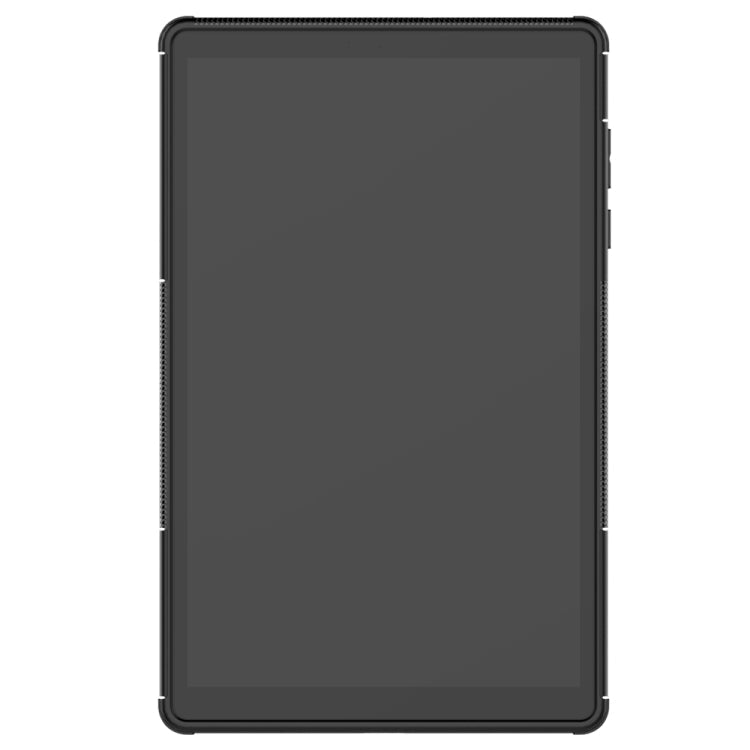 For Lenovo Tab M10 HD Gen 2 (TB-X306F) Tire Texture TPU+PC Shockproof Case with Holder(White)