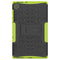 For Lenovo Tab M10 HD Gen 2 (TB-X306F) Tire Texture TPU+PC Shockproof Case with Holder(Green)