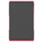For Lenovo Tab M10 HD Gen 2 (TB-X306F) Tire Texture TPU+PC Shockproof Case with Holder(Pink)