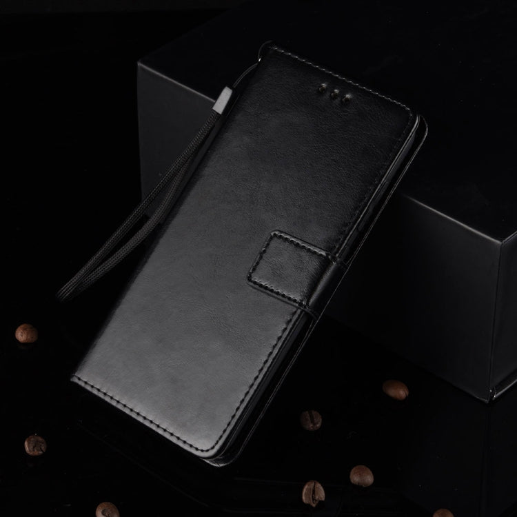 For Samsung Galaxy A32 5G Retro Crazy Horse Texture Horizontal Flip Leather Case with Holder & Card Slots & Lanyard(Black)