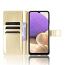 For Samsung Galaxy A32 5G Retro Crazy Horse Texture Horizontal Flip Leather Case with Holder & Card Slots & Lanyard(Gold)