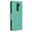 For Xiaomi Redmi Note 8 Pro Two Butterflies Embossing Pattern Horizontal Flip Leather Case with Holder & Card Slot & Wallet & Lanyard(Green)