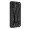 For Samsung Galaxy A52 5G / 4G Shockproof TPU + PC Protective Case with Holder(Black)