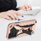 For Samsung Galaxy A52 5G / 4G Shockproof TPU + PC Protective Case with Holder(Rose Gold)