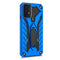 For Samsung Galaxy A52 5G / 4G Shockproof TPU + PC Protective Case with Holder(Blue)