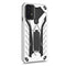 For Samsung Galaxy A52 5G / 4G Shockproof TPU + PC Protective Case with Holder(Silver)