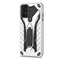 For Samsung Galaxy A52 5G / 4G Shockproof TPU + PC Protective Case with Holder(Silver)