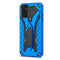 For Samsung Galaxy A72 5G / 4G Shockproof TPU + PC Protective Case with Holder(Blue)
