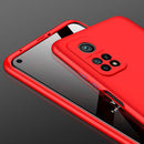 For Xiaomi Mi 10T 5G / 10T Pro 5G / Redmi K30S GKK Three Stage Splicing Full Coverage PC Case(Red)