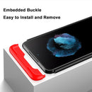 For Xiaomi Poco X3 NFC GKK Three Stage Splicing Full Coverage PC Case(Black)