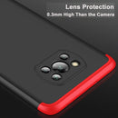 For Xiaomi Poco X3 NFC GKK Three Stage Splicing Full Coverage PC Case(Blue)