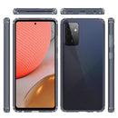 For Samsung Galaxy A72 5G / 4G Scratchproof TPU + Acrylic Protective Case(Transparent)