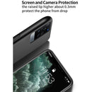 For vivo X60 Pro 5G Classic Tilt Strip Grain Magnetic Shockproof PC + TPU Case(Blue)
