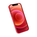 QIALINO Nappa Leather Shockproof Magsafe Case For iPhone 12 mini(Red)