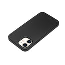 QIALINO Nappa Leather Shockproof Magsafe Case For iPhone 12 mini(Black)
