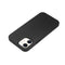 QIALINO Nappa Leather Shockproof Magsafe Case For iPhone 12 mini(Black)