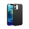 QIALINO Nappa Leather Shockproof Magsafe Case For iPhone 12 mini(Black)