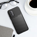 For Xiaomi Redmi 9T Thunderbolt Shockproof TPU Protective Soft Case(Black)