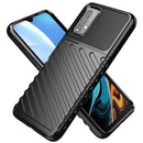 For Xiaomi Redmi 9T Thunderbolt Shockproof TPU Protective Soft Case(Black)