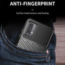 For Xiaomi Redmi 9T Thunderbolt Shockproof TPU Protective Soft Case(Black)