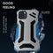 For iPhone 11 Pro Max R-JUST Shockproof Dustproof Armor Metal Protective Case(Black)