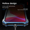 For iPhone 11 Pro Max R-JUST Shockproof Dustproof Armor Metal Protective Case(Black)