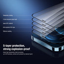 NILLKIN 2 in 1 HD Full Screen Tempered Glass Film + Camera Protector Set For iPhone 12 Pro Max