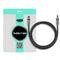 EMK OD6.0mm 3.5mm Digital Sound Toslink to Mini Toslink Digital Optical Audio Cable, Length:1m