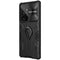 For Samsung Galaxy S21 Ultra 5G NILLKIN Shockproof CamShield Armor Protective Case with Invisible Ring Holder(Black)