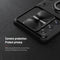 For Samsung Galaxy S21 Ultra 5G NILLKIN Shockproof CamShield Armor Protective Case with Invisible Ring Holder(Black)