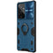 For Samsung Galaxy S21 Ultra 5G NILLKIN Shockproof CamShield Armor Protective Case with Invisible Ring Holder(Blue)